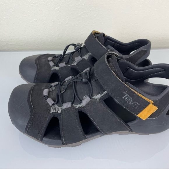 Teva Men’s Flintwood Sandal 1118941 Black & Yellow main image 7